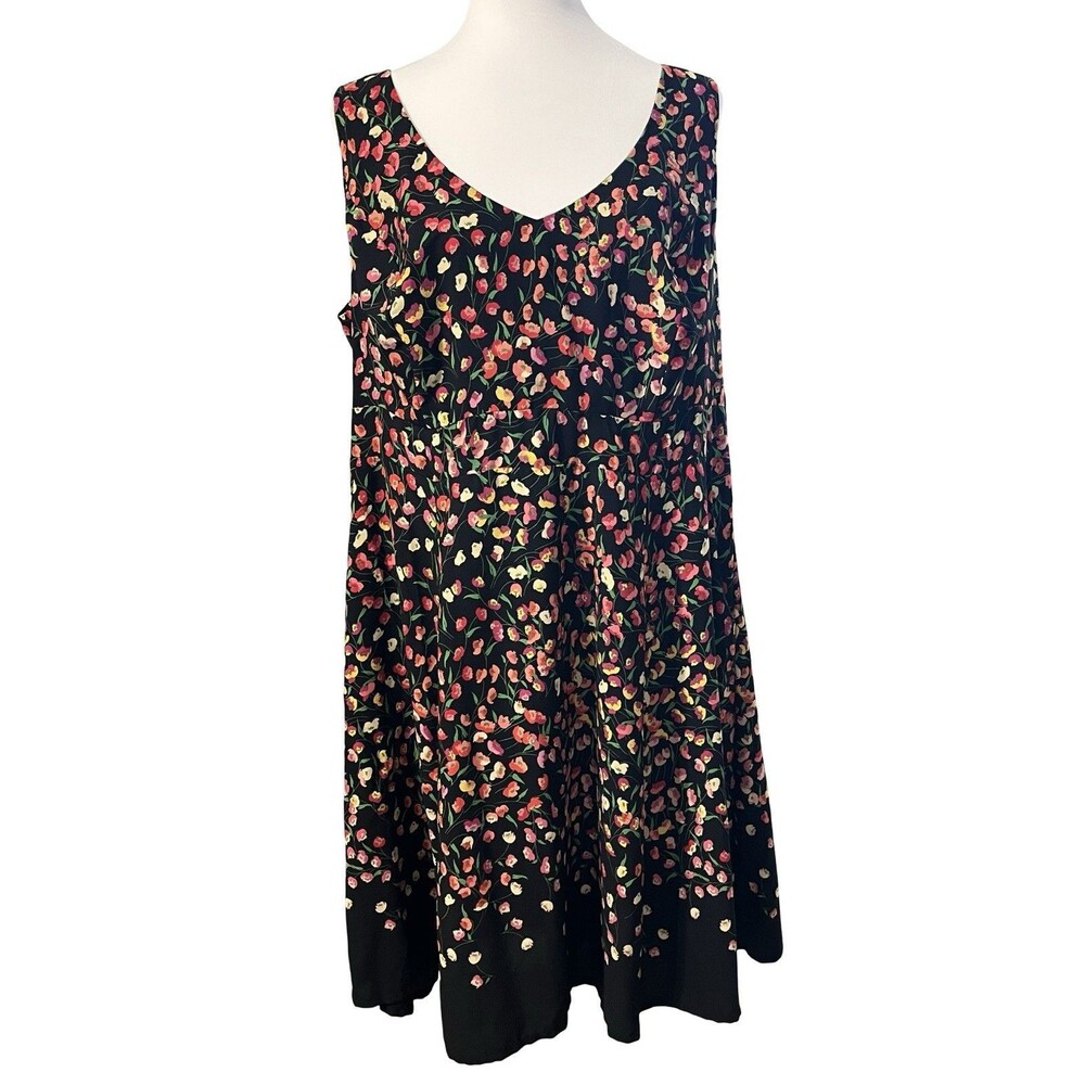 🍒 Cherry Velvet Retro Angelina Dress 2X - EUC!🍒